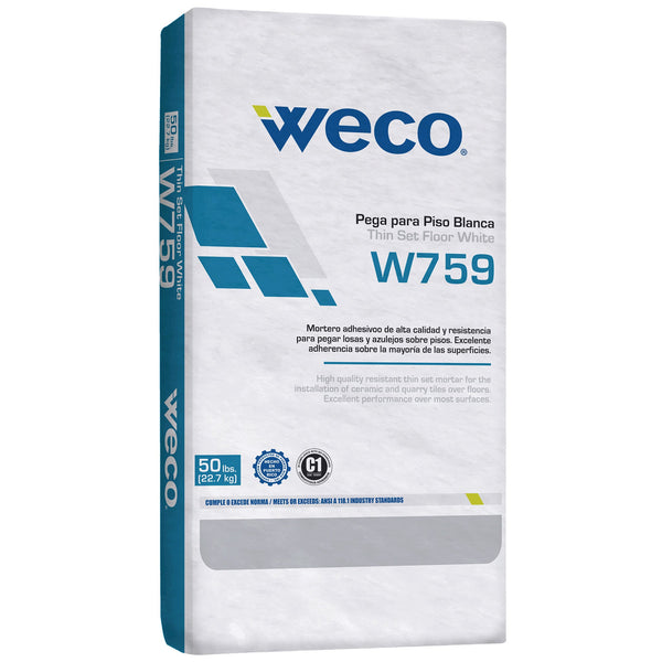 W-759 Floor Thinset White