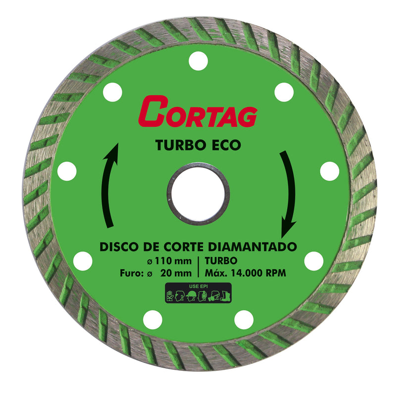 Diamond Cutting Blade - Turbo Eco